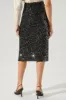 Friday Nights Sequin Midi Skirt sold by Sugarlips