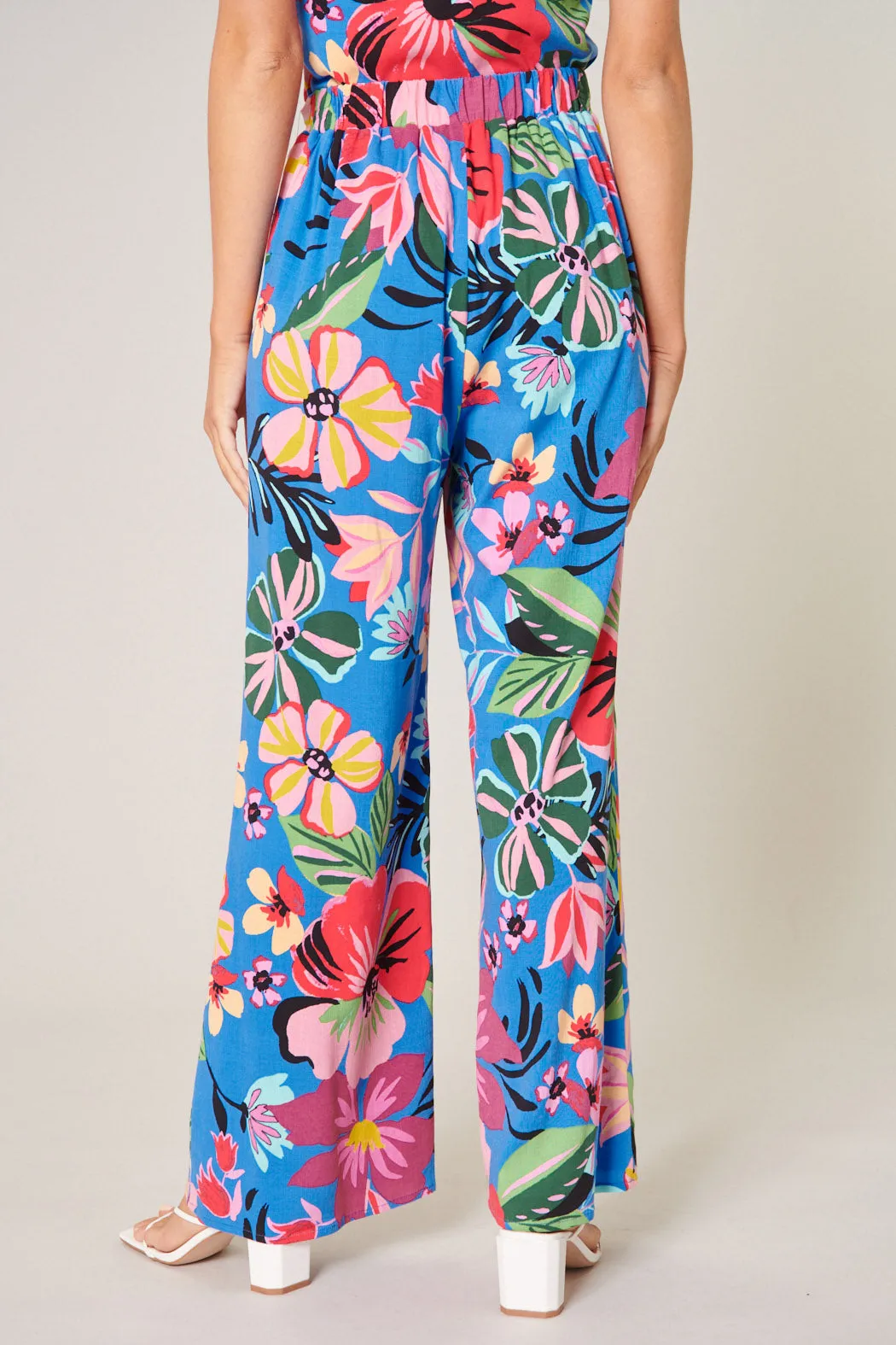 Inez Floral Wide Leg Pants sold by Sugarlips product image thumbnail 2