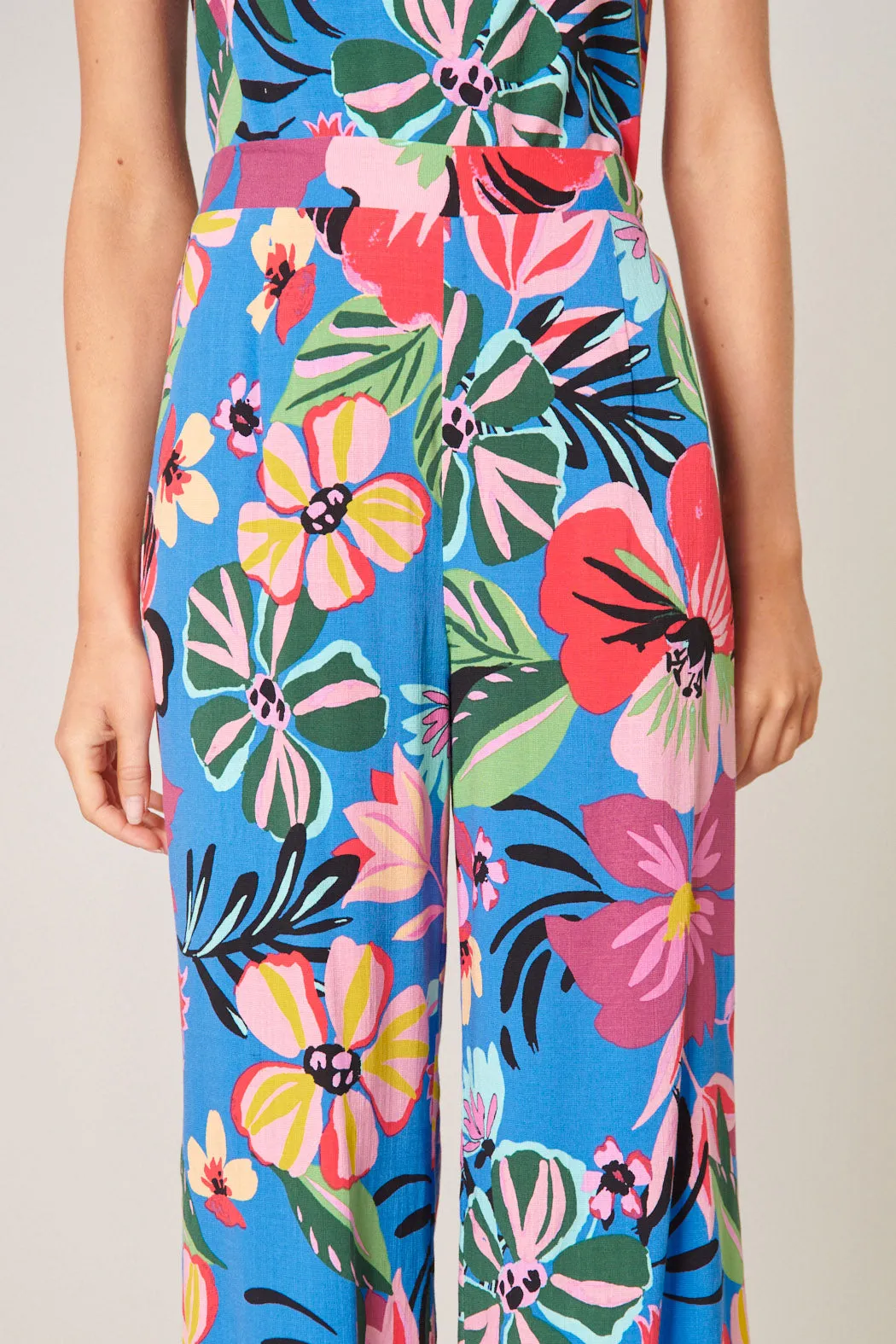 Inez Floral Wide Leg Pants sold by Sugarlips product image thumbnail 5