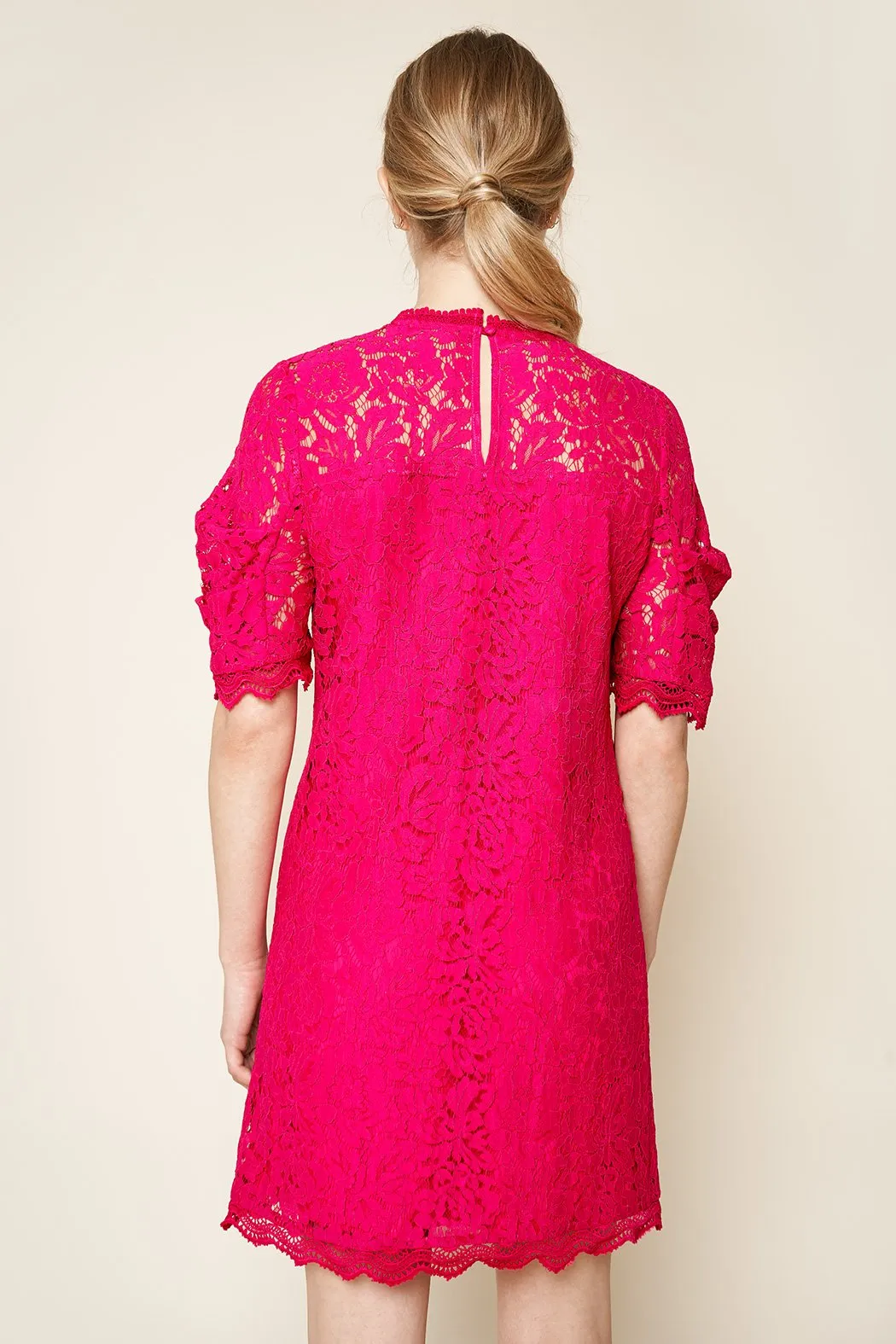 Night Moves Lace Shift Dress sold by Sugarlips product image thumbnail 5