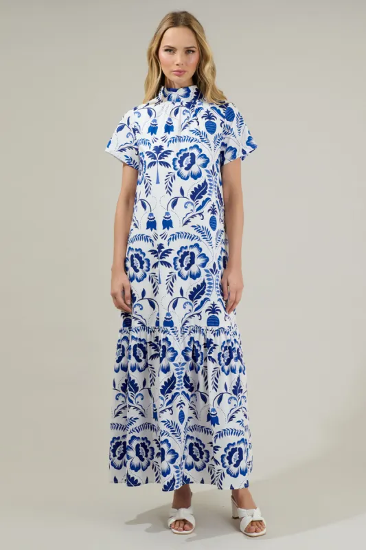 Marisol Floral Dime Long Cami Dress sold by Sugarlips