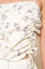 Vineyard Floral Ruched Cami sold by Sugarlips