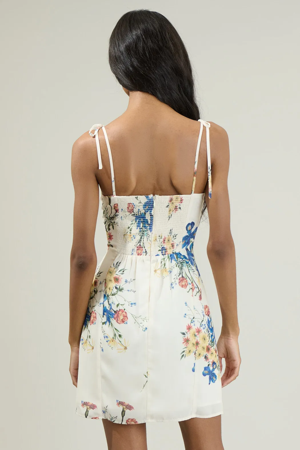 Jacinta Floral Mini Dress sold by Sugarlips product image thumbnail 3