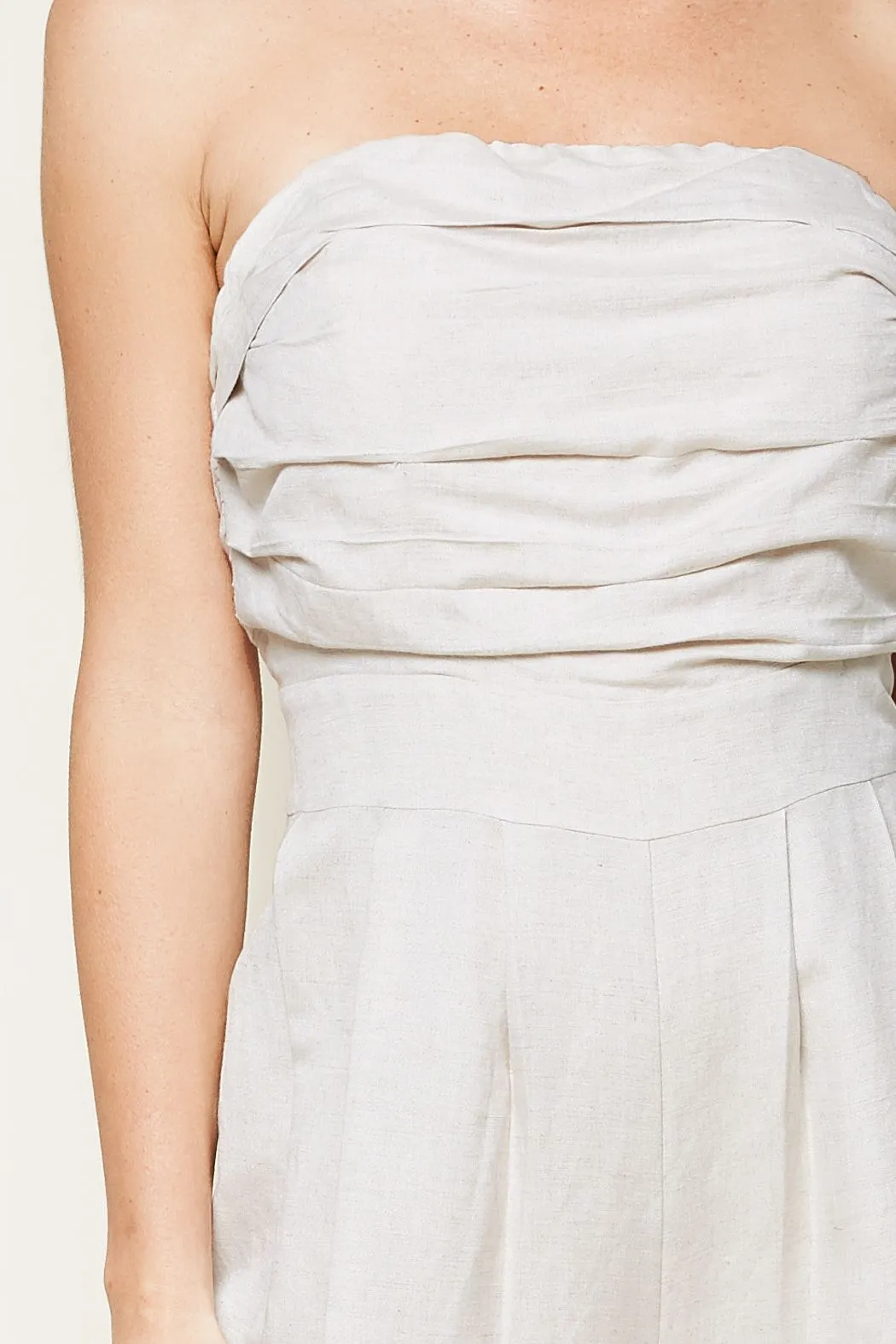 Brier Drive Strapless Wide Leg Jumpsuit sold by Sugarlips product image thumbnail 4