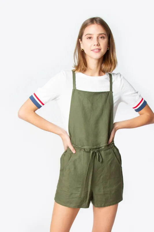 Daintree Linen Overalls made by Sugarlips