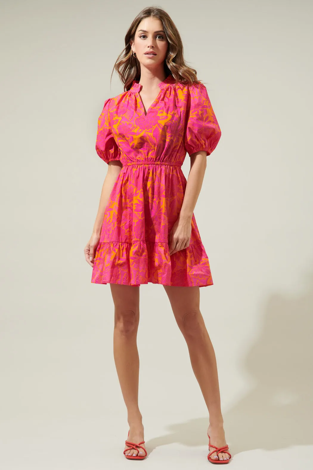 Bali Tropics Marissa Mini Poplin Dress sold by Sugarlips product image thumbnail 4