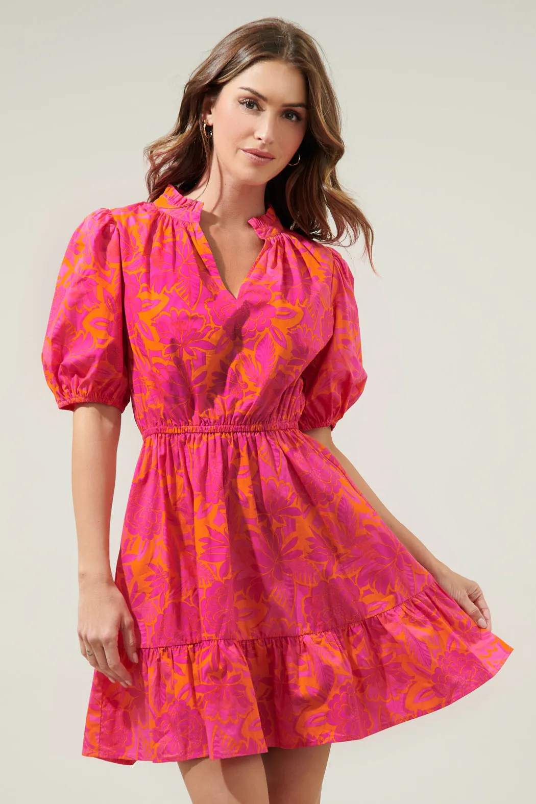 Bali Tropics Marissa Mini Poplin Dress sold by Sugarlips