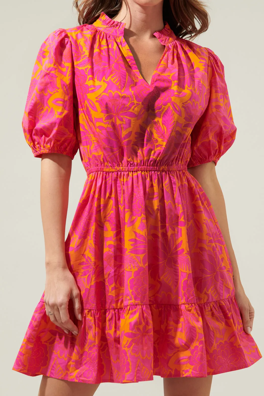 Bali Tropics Marissa Mini Poplin Dress sold by Sugarlips product image thumbnail 5