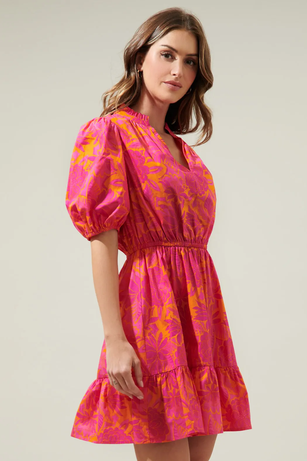 Bali Tropics Marissa Mini Poplin Dress sold by Sugarlips product image thumbnail 3