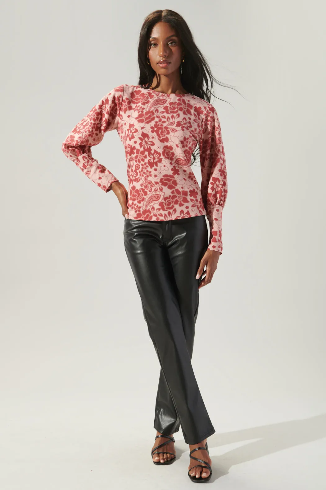 Everything Nice Puff Sleeve Blouse sold by Sugarlips product image thumbnail 5