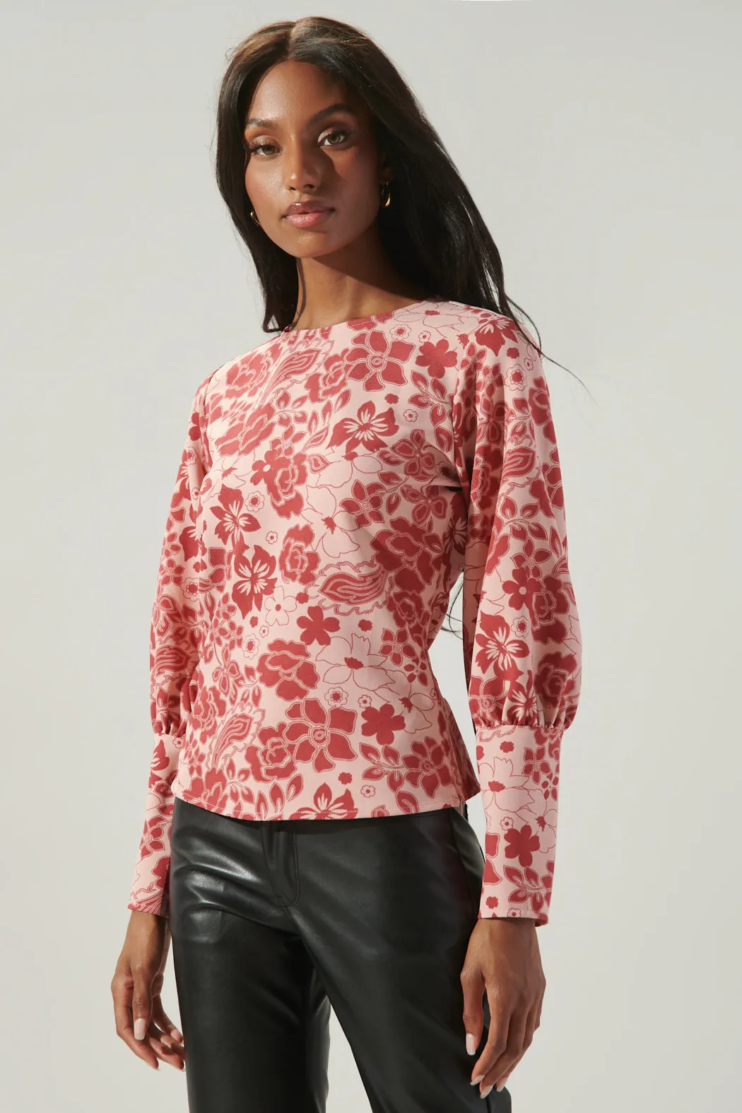 Everything Nice Puff Sleeve Blouse sold by Sugarlips product image thumbnail 4