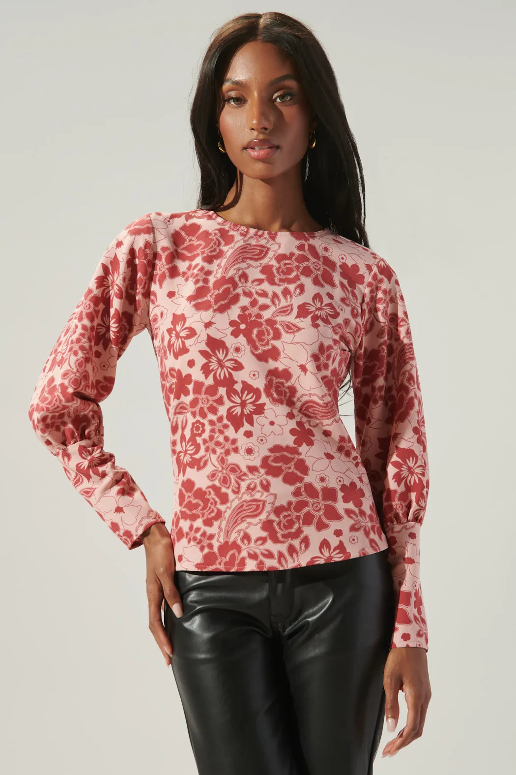 Everything Nice Puff Sleeve Blouse sold by Sugarlips product image thumbnail 2