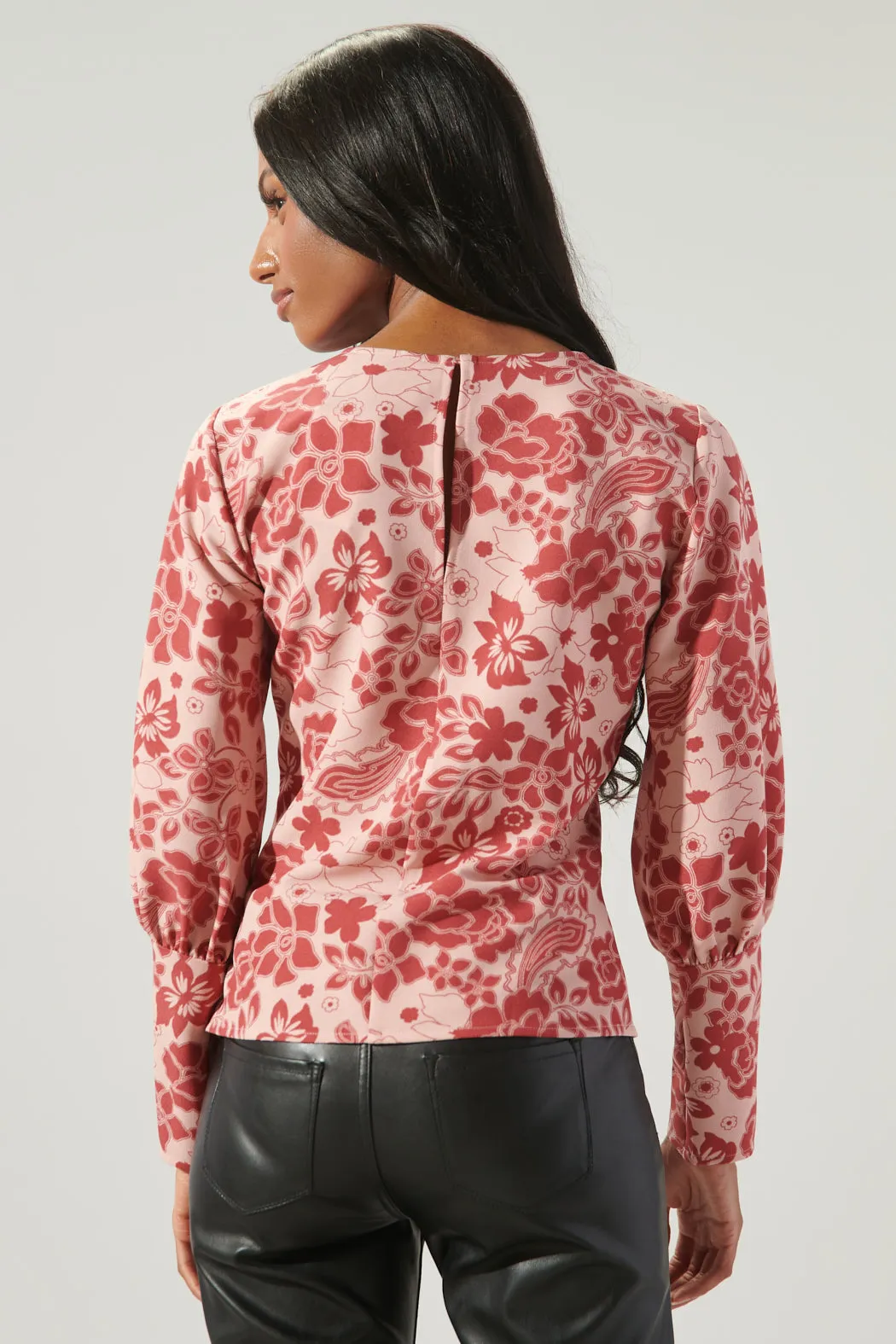 Everything Nice Puff Sleeve Blouse sold by Sugarlips product image thumbnail 3