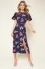 Morning Bloom Floral Midi Dress sold by Sugarlips