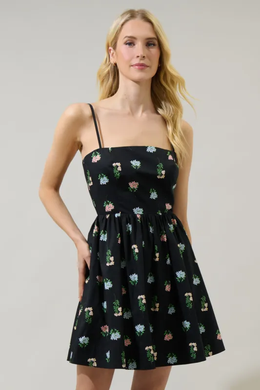 Mayrel Floral Lesly Fit and Flare Dress sold by Sugarlips
