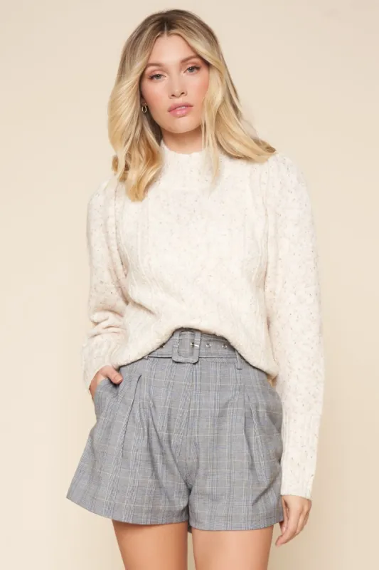 Darby Marled Sweater sold by Sugarlips