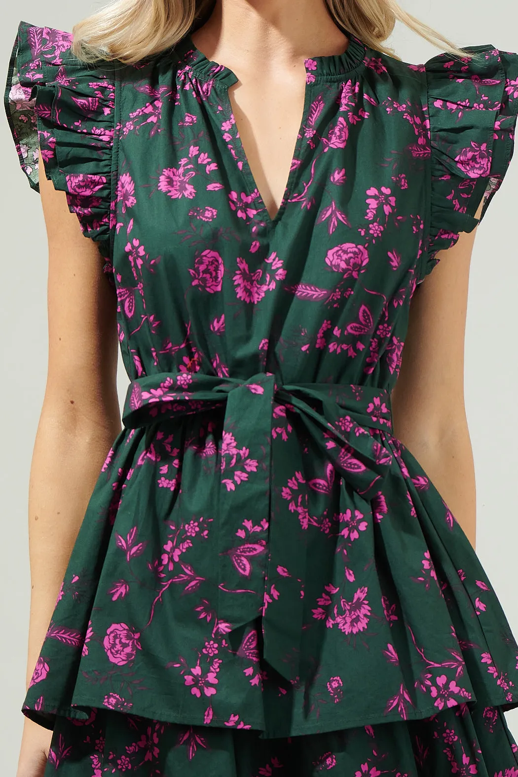 Close to You Marisol Tiered Mini Dress sold by Sugarlips product image thumbnail 5