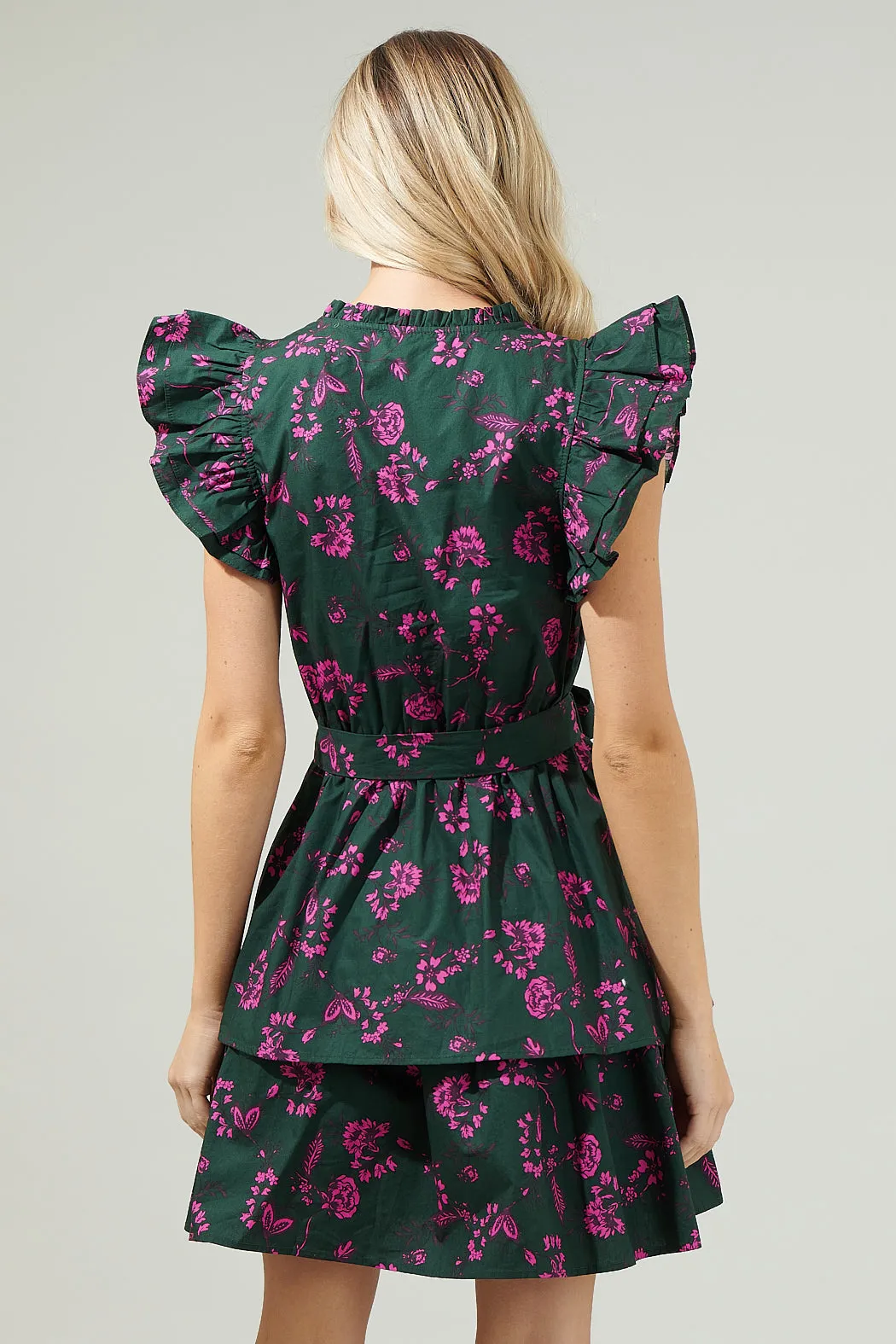 Close to You Marisol Tiered Mini Dress sold by Sugarlips product image thumbnail 2