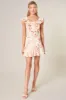 Love Bomb Frolic Square Neck Smocked Front Top sold by Sugarlips