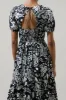 Pine Hill Floral Becca Tiered Maxi Dress sold by Sugarlips