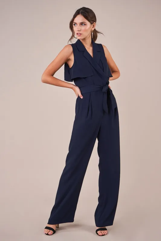 Werk It Trench Jumpsuit sold by Sugarlips