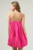 Delphi Strapless Bubble Mini Dress sold by Sugarlips