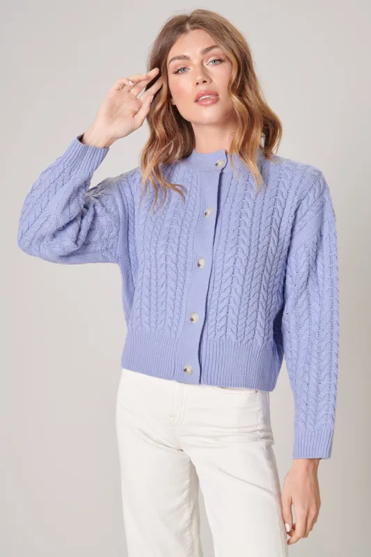 Remember Me Cable Knit High Neck Sweater sold by Sugarlips