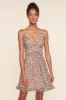 Marcella Electric Cheetah Mini Dress sold by Sugarlips