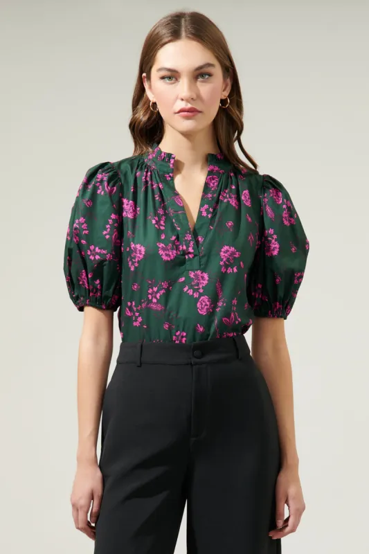 Close to You Split Neck Top sold by Sugarlips