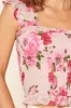 Celia Square Neck Smocked Front Top sold by Sugarlips