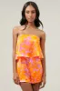 Tropicanna Strapless Romper sold by Sugarlips