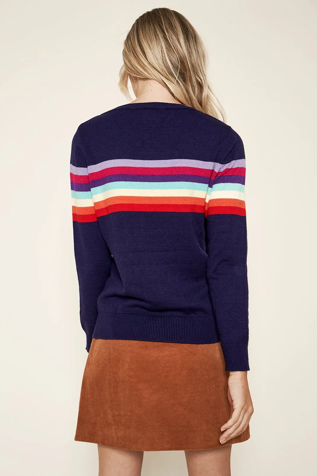 Over the Rainbow Crewneck Sweater sold by Sugarlips product image thumbnail 2