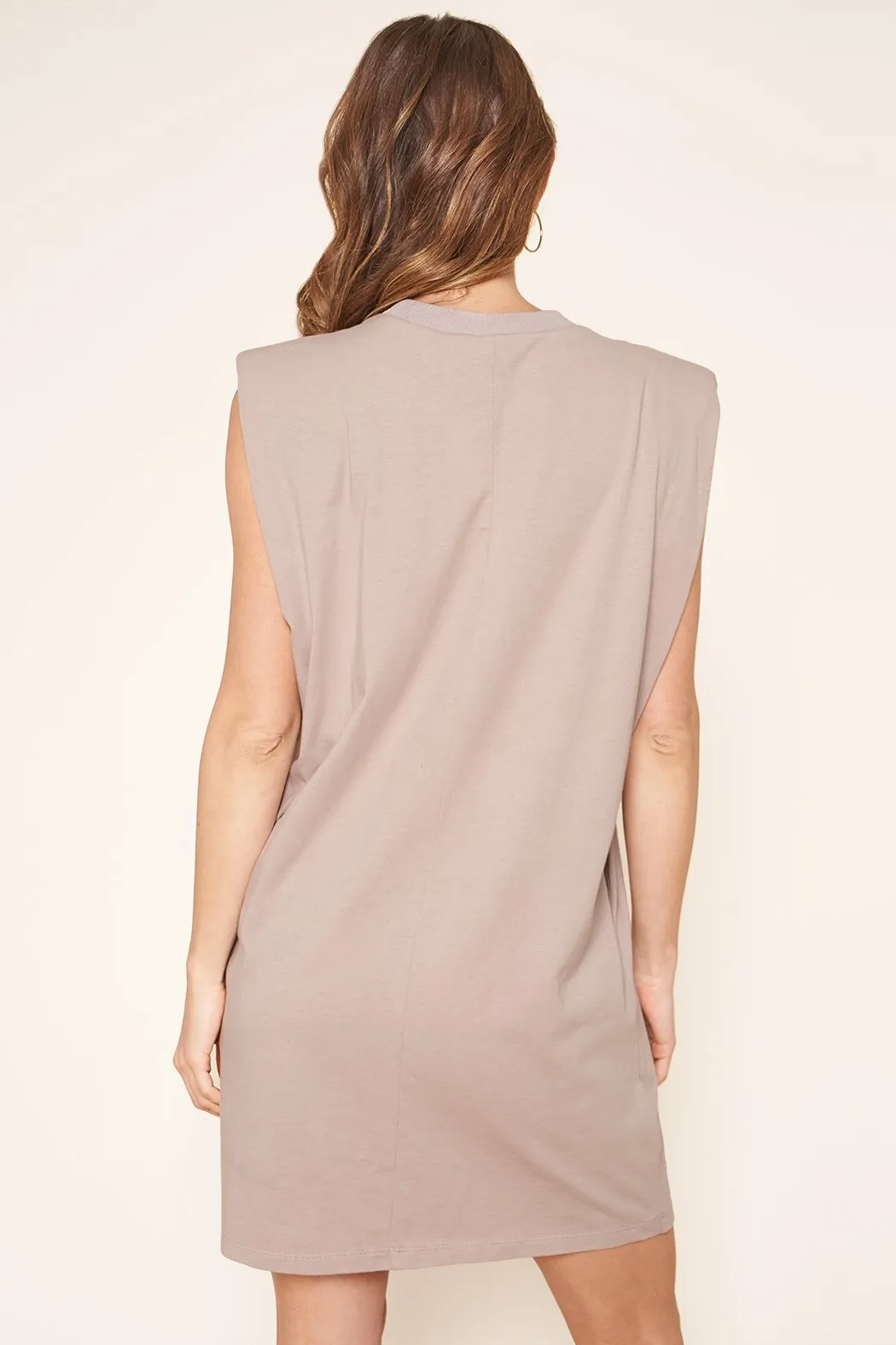 London Muscle Tee Cotton Knit Mini Dress sold by Sugarlips product image thumbnail 2