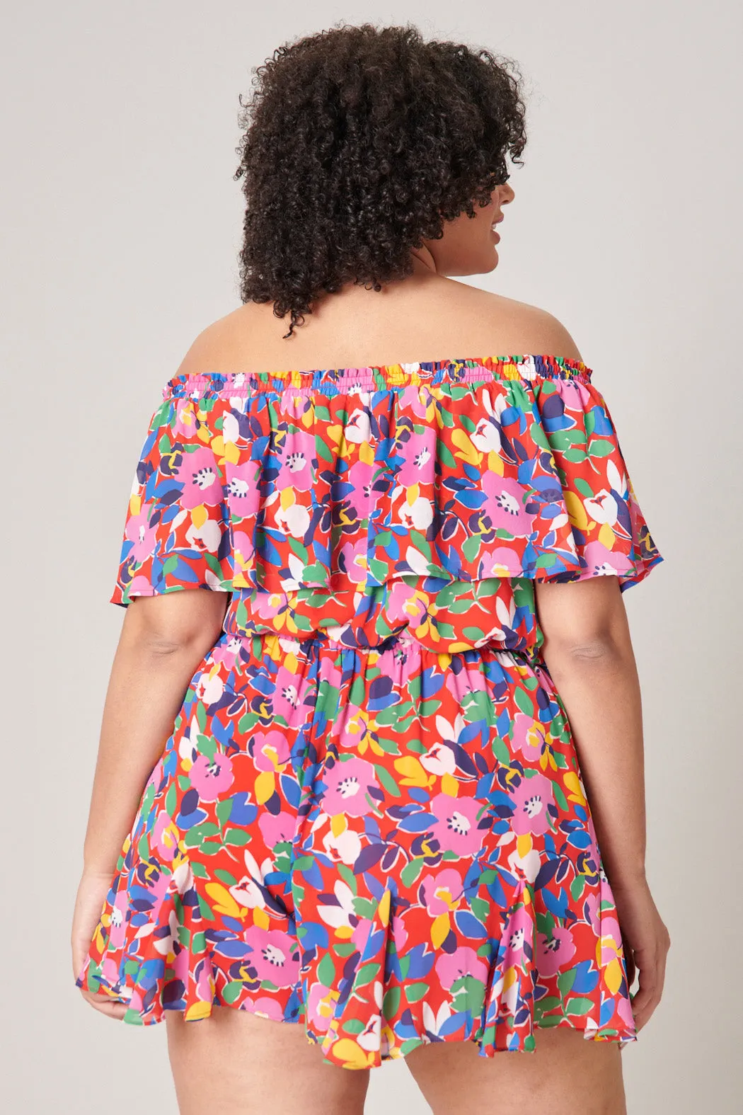 Sweet Soul Off the Shoulder Besame Romper Curve sold by Sugarlips product image thumbnail 3