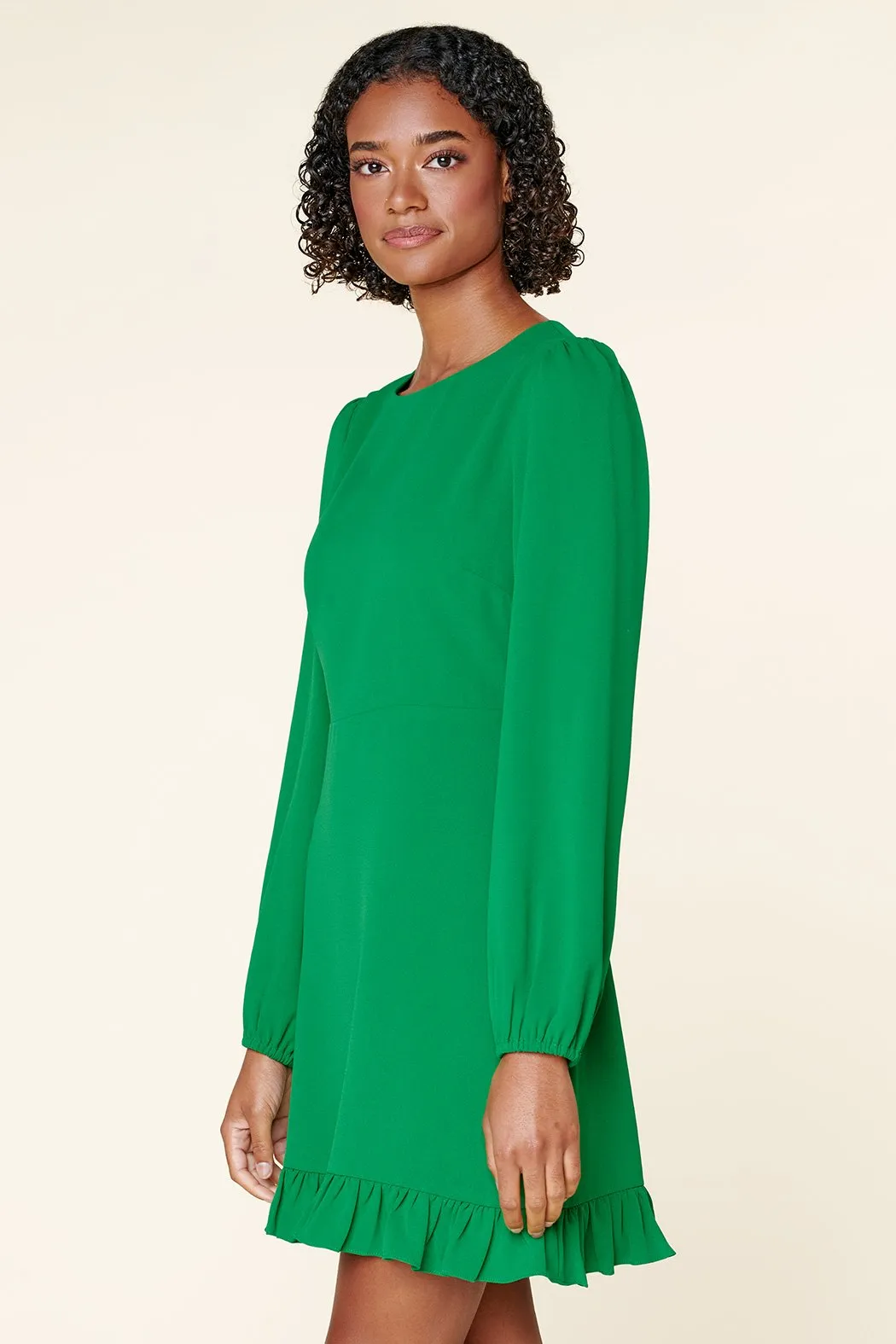 Double Take Ruffle Hem Mini Dress sold by Sugarlips product image thumbnail 3