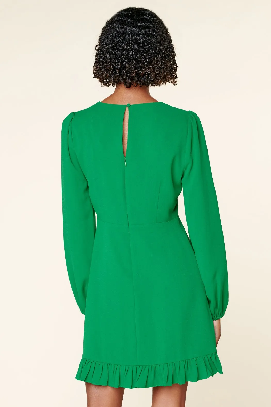 Double Take Ruffle Hem Mini Dress sold by Sugarlips product image thumbnail 2