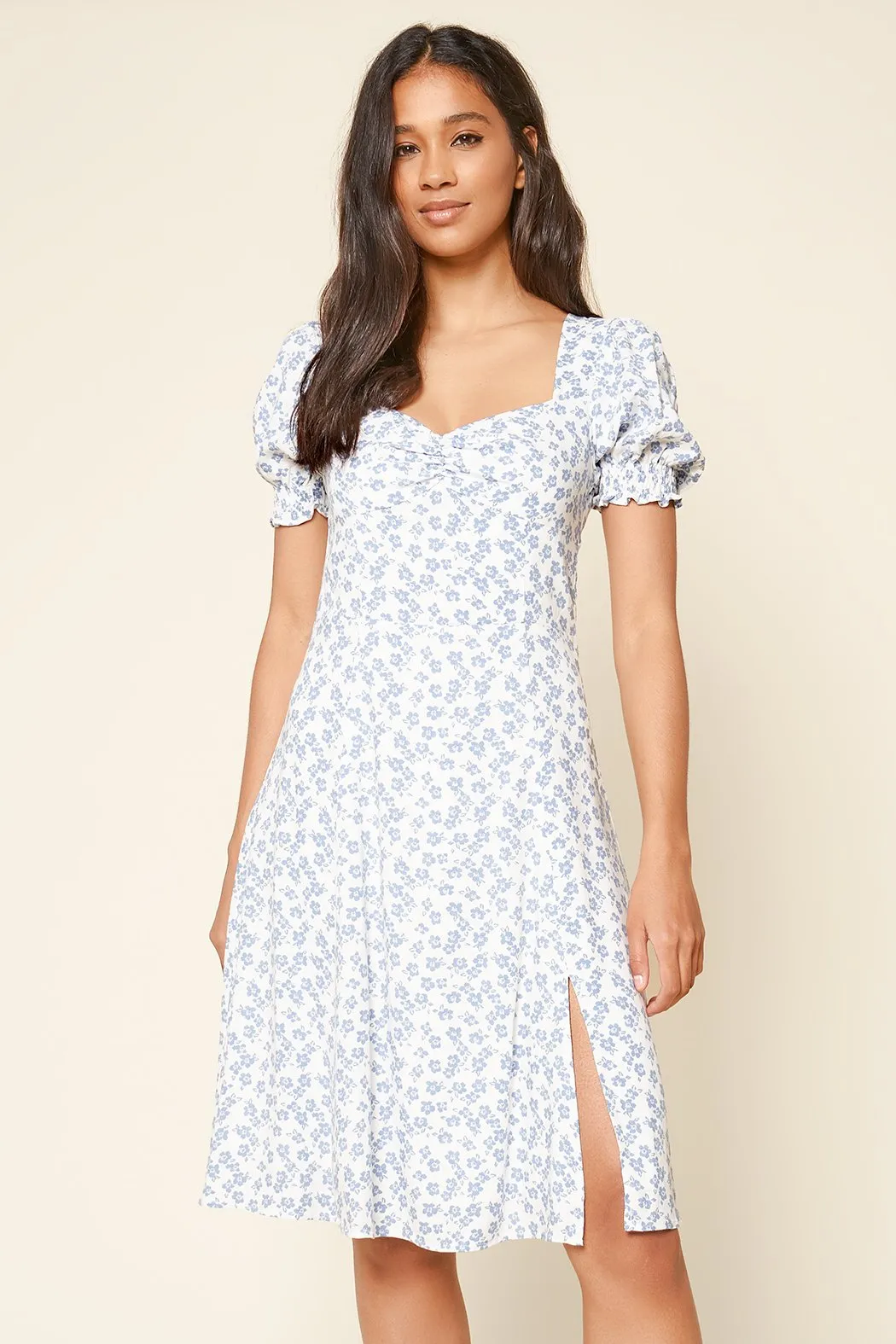 She's A Wildflower Floral Print Midi Dress sold by Sugarlips product image thumbnail 4