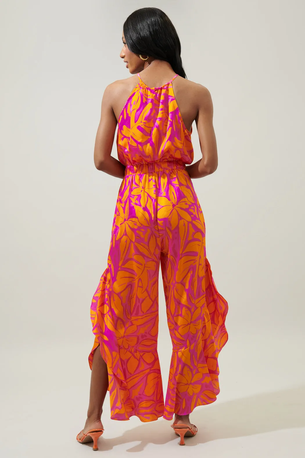 Sweet Chili Jules Trapeze Split Leg Jumpsuit sold by Sugarlips product image thumbnail 2