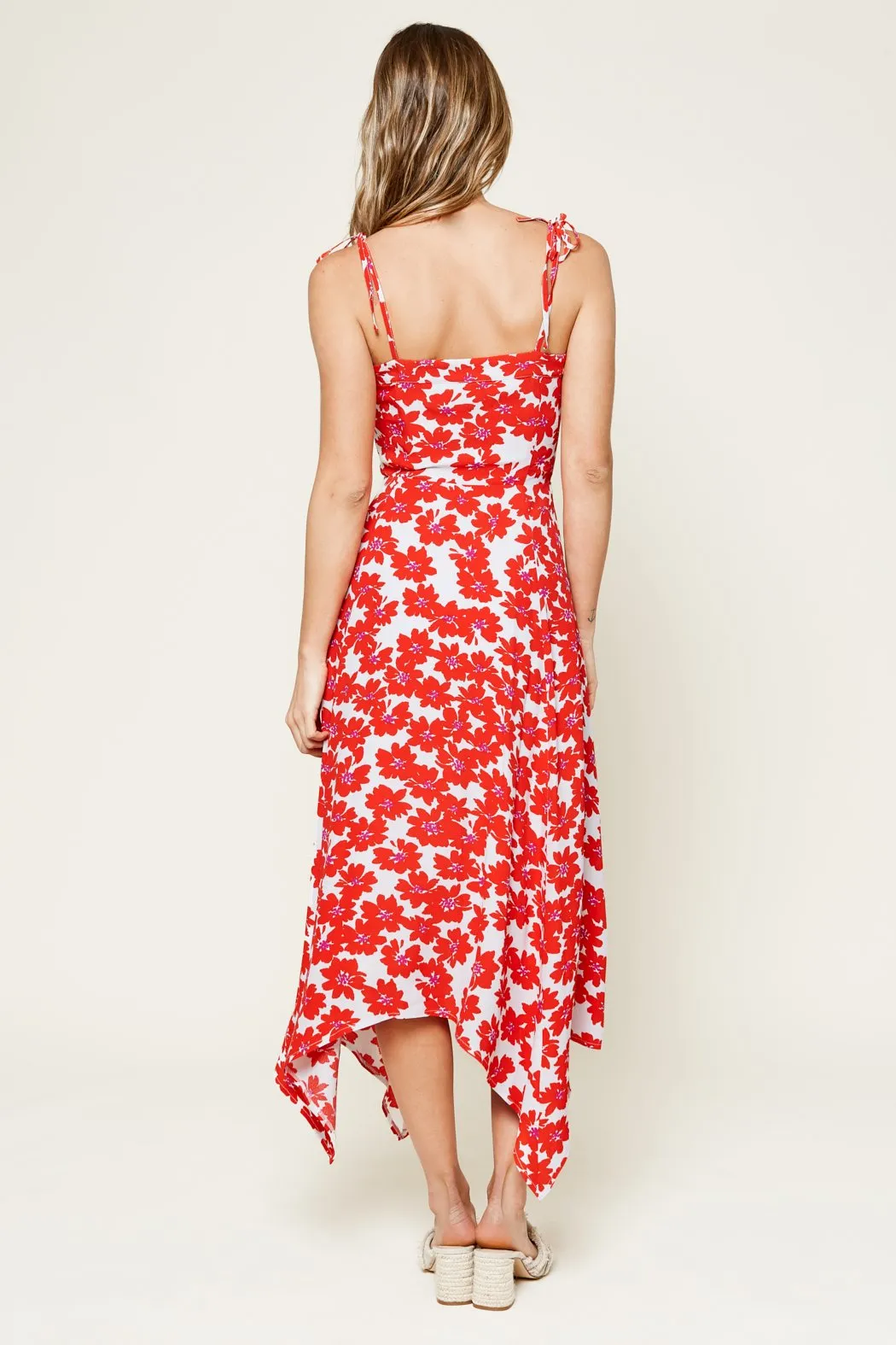 Rhiannon Bustier Floral Print Midi Dress sold by Sugarlips product image thumbnail 3