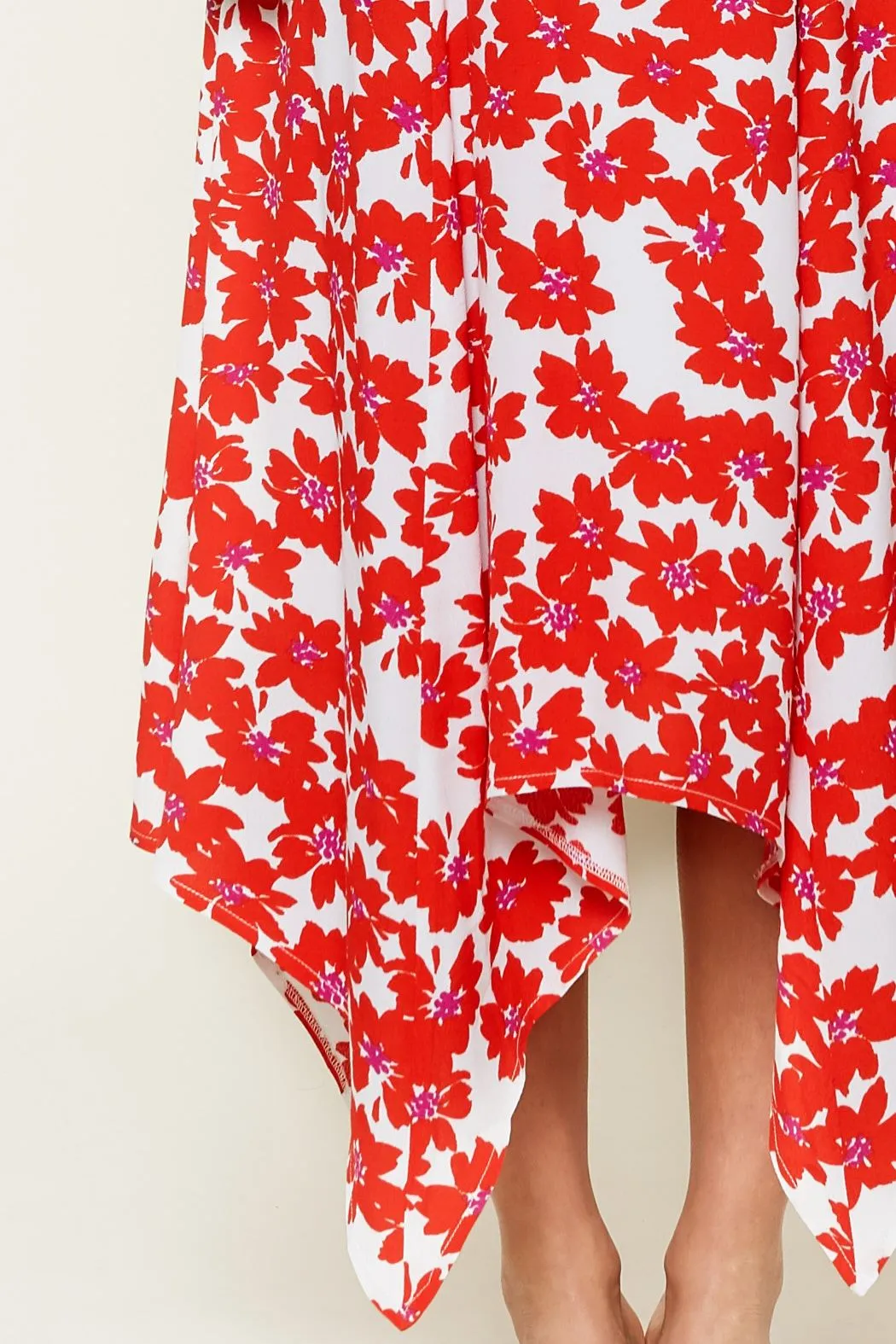 Rhiannon Bustier Floral Print Midi Dress sold by Sugarlips product image thumbnail 5