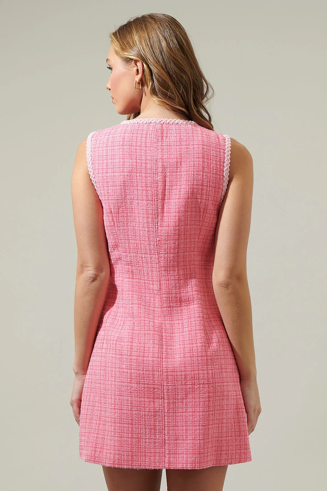 Elvia Tweed Mini Dress sold by Sugarlips product image thumbnail 3