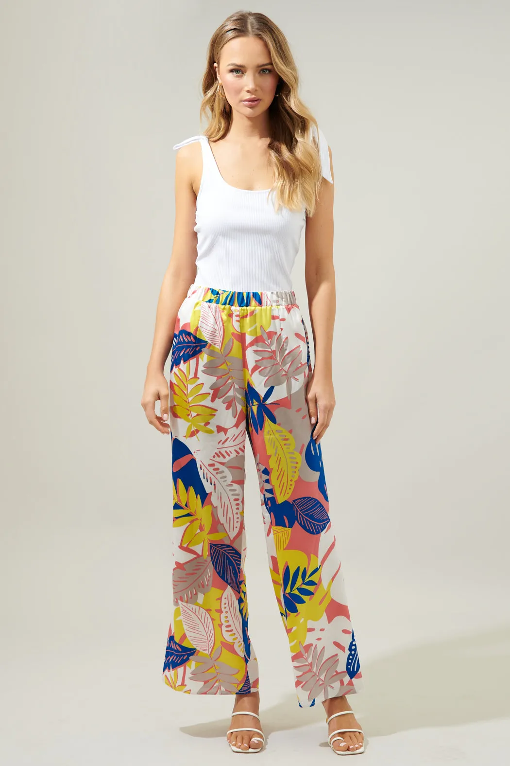Tropical Paradise Wide Leg Pants sold by Sugarlips product image thumbnail 4