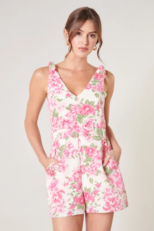 Truth Be Told Tie Strap Romper sold by Sugarlips