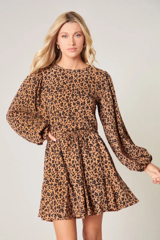 Carmelie Leopard Paradise Valley Long Sleeve Top sold by Sugarlips