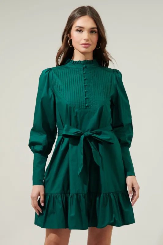 Beacher Pintuck Shift Dress sold by Sugarlips