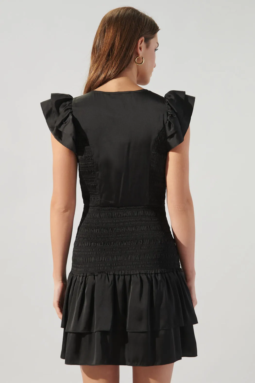 Jodi Satin Everleigh Mini Dress sold by Sugarlips product image thumbnail 2