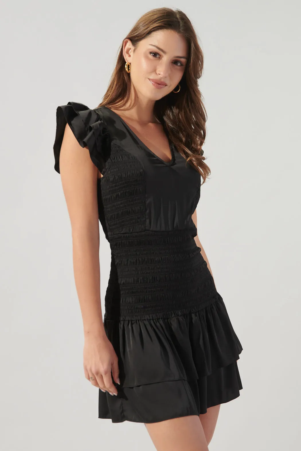 Jodi Satin Everleigh Mini Dress sold by Sugarlips product image thumbnail 3