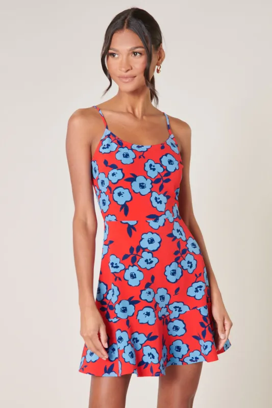Mira Mar Floral Rudy Mini Dress sold by Sugarlips
