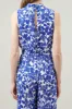 Kian Floral Siren Drape Neck Jumpsuit sold by Sugarlips