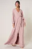 Wholehearted Faux Wrap Maxi Dress sold by Sugarlips